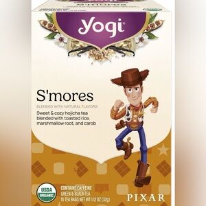 Yogi Tea S'mores, Organic Green and Black Tea Bags, 16 Count